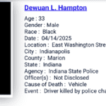 4/14/2025: Dewuan Hampton killed by police chase crash