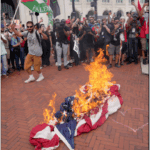 Trump Announces Plan for Mandatory 1-year Flag-Burning Jail Sentence