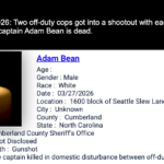 3/27/2026: Cop on cop shootout with fatality